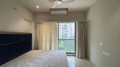 Bedroom Image of 1350 Sq.ft 3 BHK Apartment / Flat for rent in Adani Ten BKC, Bandra East Mumbai for Rs. 220000