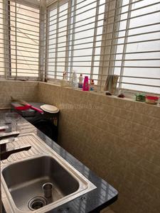 Kitchen Image of 2400 Sq.ft 3 BHK Builder Floor for rent in Sahakara Nagar Bengaluru for Rs. 80000