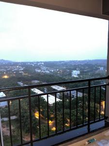 Balcony Image of 1332 Sq.ft 2.5 BHK Apartment / Flat for rent in Purva Zenium 2, Hosahalli Bengaluru for Rs. 48000