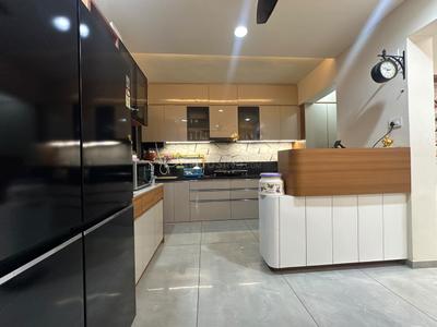 Kitchen Image of 2268 Sq.ft 3 BHK Apartment / Flat for sale in Vrundavan Elysia, Raysan Gandhinagar for Rs. 12000000