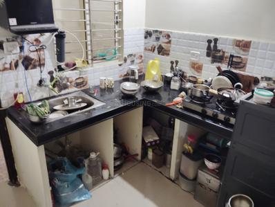 Kitchen Image of 1300 Sq.ft 3 BHK Independent House for rent in Century Park, Rajendra Nagar Indore for Rs. 18000