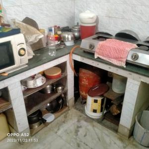 Kitchen Image of 850 Sq.ft 2 BHK Independent House for rent in Garia, Sonarpur Kolkata for Rs. 13000