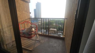 Balcony Image of 900 Sq.ft 2 BHK Apartment / Flat for rent in Raunak City Sector IV D5, Kalyan West Kalyan for Rs. 23000