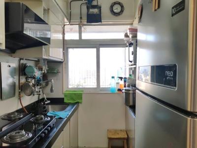 Kitchen Image of 550 Sq.ft 1 BHK Apartment / Flat for sale in A And O Excellente, Mulund West Mumbai for Rs. 8000000