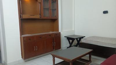 Living Room Image of 580 Sq.ft 1 BHK Apartment / Flat for rent in Vasant Kunj New Delhi for Rs. 30000
