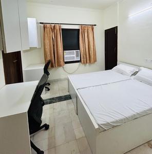 Bedroom Image of Boyz PG in Kotla Mubarakpur, New Delhi