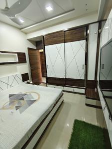Bedroom Image of 2000 Sq.ft 3 BHK Apartment / Flat for rent in Utsav Aalayam, Naranpura Ahmedabad for Rs. 40000