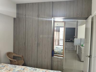 Bedroom Image of 1725 Sq.ft 3 BHK Apartment / Flat for rent in Savvy Swaraaj Sports Living, Gota Ahmedabad for Rs. 44999