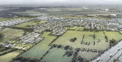 Image of 156 Sq.ft Residential Plot / Land for sale in Signature Global City of Colours NH 8, Sidhrawali, Gurgaon for Rs. 21996000