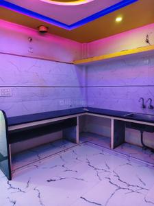 Kitchen Image of 999 Sq.ft 3 BHK Independent House for rent in Sangam Nagar Indore for Rs. 12000