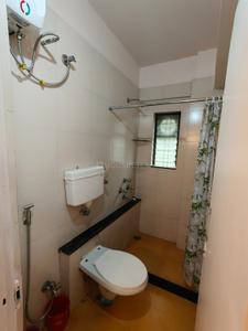 Bathroom Image of 700 Sq.ft 1.5 BHK Apartment / Flat for rent in Dhankawadi Pune for Rs. 19500