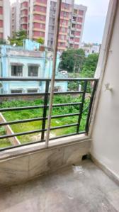 Balcony Image of 1500 Sq.ft 4 BHK Apartment / Flat for rent in Associated Erectors Green Residenza 3, Rajarhat Kolkata for Rs. 28000