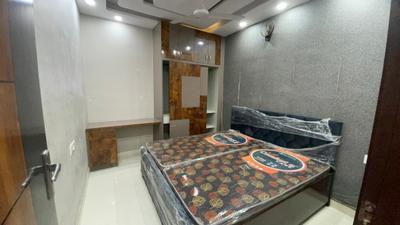 Bedroom Image of 950 Sq.ft 3 BHK Builder Floor for rent in Dwarka Mor New Delhi for Rs. 25500