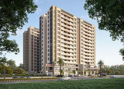 Image of 1170 Sq.ft 3 BHK Apartment / Flat for sale in K K Shyam Height I, Chandkheda, Ahmedabad for Rs. 8028000