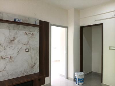 Living Room Image of 524 Sq.ft 1 BHK Apartment / Flat for rent in Mahadevapura Bengaluru for Rs. 23000