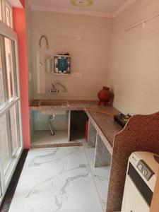 Kitchen Image of 999 Sq.ft 1 BHK Apartment / Flat for rent in Malviya Nagar Jaipur for Rs. 13000