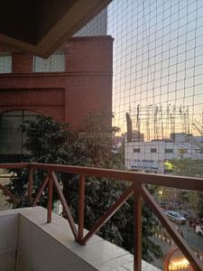Balcony Image of 1100 Sq.ft 3 BHK Apartment / Flat for rent in Race Course Vadodara for Rs. 20000