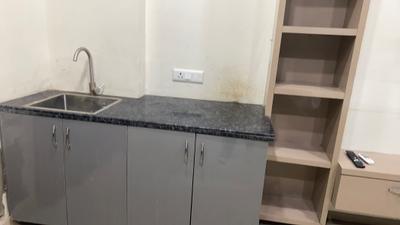 Kitchen Image of 780 Sq.ft 1 RK Builder Floor for rent in Sector 49 Gurgaon for Rs. 23000