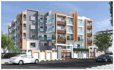 Image of 1520 Sq.ft 3 BHK Apartment / Flat for sale in Singasandra, Bengaluru for Rs. 10184000