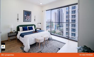 Bedroom Image of 2000 Sq.ft 4 BHK Apartment / Flat for sale in Rustomjee Seasons Wing A, Bandra East Mumbai for Rs. 119000000