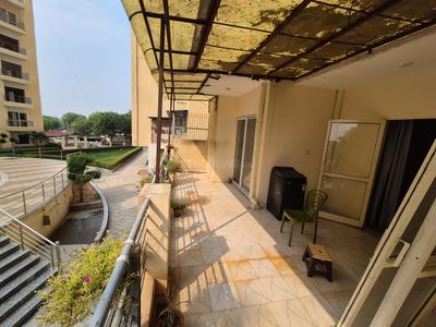 Balcony Image of 842 Sq.ft 2 BHK Apartment / Flat for rent in Wish Uma Aangan, Hasampura Jaipur for Rs. 18000
