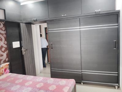 Bedroom Image of 1280 Sq.ft 2 BHK Apartment / Flat for rent in Shree Rang Heights, Bhaijipura Gandhinagar for Rs. 25000