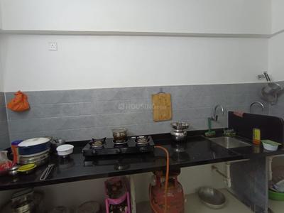 Kitchen Image of 602 Sq.ft 1 BHK Apartment / Flat for sale in Roshan Milestone, Tathawade Pune for Rs. 5400000