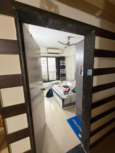 Bedroom Image of 850 Sq.ft 2 BHK Apartment / Flat for rent in Aroma Tirupati Aakruti Greenz, Chharodi Ahmedabad for Rs. 34000