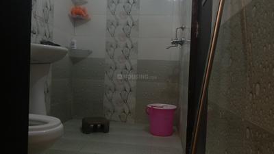 Bathroom Image of 450 Sq.ft 1 BHK Builder Floor for rent in Bhankrota Jaipur for Rs. 21000