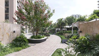 Image of 2106 Sq.ft 3 BHK Apartment / Flat for sale in Elara, PDPU Road, Gandhinagar for Rs. 9126000