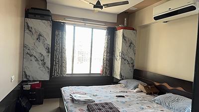 Bedroom Image of 1270 Sq.ft 2 BHK Apartment / Flat for rent in JT JT Stuti Highland, Mughal Sarai Surat for Rs. 25000
