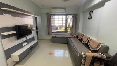 Living Room Image of 630 Sq.ft 1 BHK Apartment / Flat for sale in Savvy Studioz, Gota Ahmedabad for Rs. 4000000