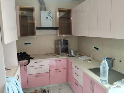 Kitchen Image of 750 Sq.ft 2 BHK Builder Floor for rent in Preet Vihar New Delhi for Rs. 20000
