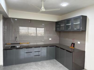 Kitchen Image of 3200 Sq.ft 4 BHK Apartment / Flat for rent in Parshwa Ayaan, Ambli Ahmedabad for Rs. 95000