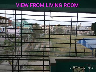 Balcony Image of 1100 Sq.ft 3 BHK Apartment / Flat for sale in Sodepur Kolkata for Rs. 4400000