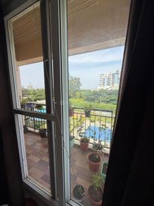 Balcony Image of 1455 Sq.ft 3 BHK Apartment / Flat for rent in Pariwar Wise Palmsprings, Harlur Bengaluru for Rs. 65000