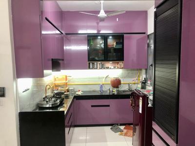 Kitchen Image of 1500 Sq.ft 3 BHK Apartment / Flat for rent in Adani Amogha, Shantigram Ahmedabad for Rs. 41000