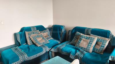 Living Room Image of 490 Sq.ft 1 BHK Apartment / Flat for rent in RG Residency, Sector 120 Noida for Rs. 24500