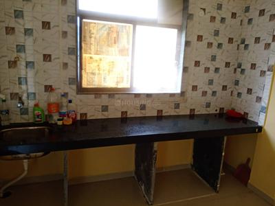 Kitchen Image of 550 Sq.ft 1 RK Apartment / Flat for sale in Qualcon Greenwood Estate Phase 2, Hedutane Navi Mumbai for Rs. 2500000