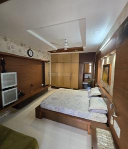 Bedroom Image of 4000 Sq.ft 4 BHK Villa for rent in Sangani Signature Bungalows, Thaltej Ahmedabad for Rs. 100000
