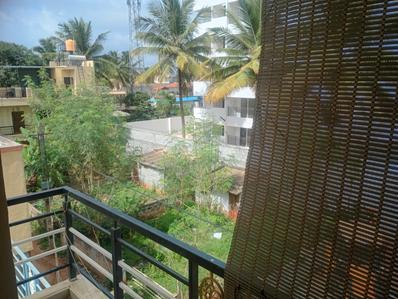 Balcony Image of 450 Sq.ft 1 BHK Independent House for rent in Kammasandra Agrahara Bengaluru for Rs. 9000