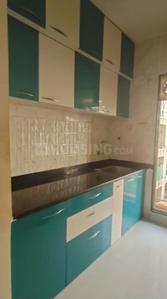 Kitchen Image of 900 Sq.ft 2 BHK Apartment / Flat for sale in Thalia Vrindavan Flora Rasayani Garden Phase II, Rasayani Navi Mumbai for Rs. 4300000