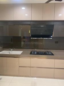 Kitchen Image of 1945 Sq.ft 3 BHK Apartment / Flat for sale in Orchid Exotica, Makarba Ahmedabad for Rs. 17500000