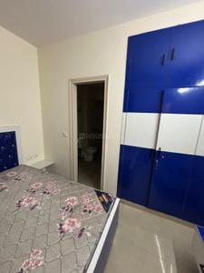 Bedroom Image of 1180 Sq.ft 2 BHK Builder Floor for rent in Omaxe Shubhangan, Kherka Musalman Bahadurgarh for Rs. 15000