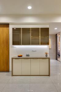 Kitchen Image of 1450 Sq.ft 3 BHK Apartment / Flat for sale in Dhanani Towers, Sevasi Vadodara for Rs. 7500000