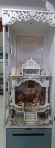 Kitchen Image of 700 Sq.ft 2 BHK Apartment / Flat for rent in Aawaass River Front, Randesan Gandhinagar for Rs. 19000