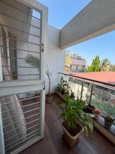 Balcony Image of 1300 Sq.ft 3 BHK Apartment / Flat for rent in Govind Nagar Nashik for Rs. 31000