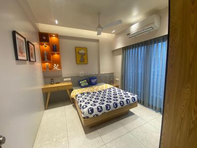 Bedroom Image of 1050 Sq.ft 3 BHK Apartment / Flat for sale in Darshanam Skydeck, Gotri Vadodara for Rs. 5850000