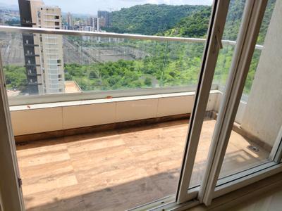 Balcony Image of 2000 Sq.ft 3 BHK Apartment / Flat for sale in Concrete Sai Saakshaat, Kharghar Navi Mumbai for Rs. 39000000