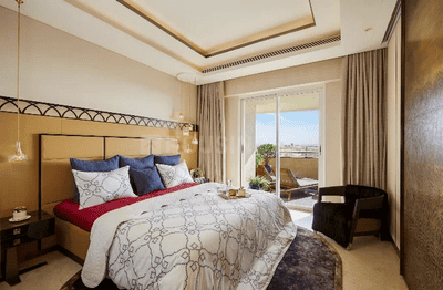 Bedroom Image of 1408 Sq.ft 3 BHK Apartment / Flat for sale in Mahalakshmi Mumbai for Rs. 77000000